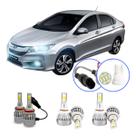 Lâmpada Led City 2015 - 2020 Hb3 H11 H11 V10 - Efeito Xênon