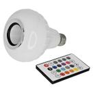 Lâmpada LED com AltoFalante Bluetooth RGB Iluminação e Música