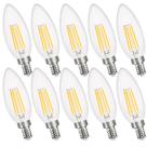 Lâmpada LED comzler B11 Candelabro regulável E12 4W 3000K 400LM