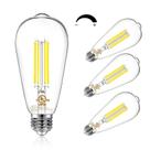Lâmpada LED DAYBETTER Vintage Edison E26 9W 5000K 800lm, pacote com 4 Lâmpada LED DAYBETTER Vintage Edison E26 9W 5000K 800lm, pacote com 4