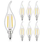 Lâmpada LED de candelabro CrLight 2W (equivalente a 25W) 2700K 250LM