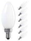 Lâmpada LED de candelabro TORCHSTAR Dimmable E12 5,5W 550lm 2700K Lâmpada LED de candelabro TORCHSTAR Dimmable E12 5,5W 550lm 2700K