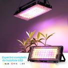 Lâmpada LED De Crescimento De Plantas De Espectro Completo 50W 220V Para Estufas, Sementes, Flores E