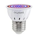 Lâmpada LED De Crescimento De Plantas De Espectro Completo E27 GU10 GU5.3 Para Hidroponia Interna, Lâmpada LED De Crescimento De Plantas De Espectro Completo E27 GU10 GU5.3 Para Hidroponia Interna,