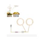 Lâmpada LED De Espectro Completo Para Cultivo Interno, USB DC5V, Lâmpada Para Plantas Hidropônicas