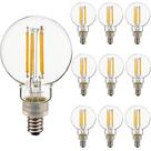 Lâmpada LED de filamento Bulbrite 776873 4,5W 350lm E12 2700K Lâmpada LED de filamento Bulbrite 776873 4,5W 350lm E12 2700K