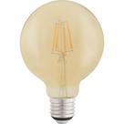 Lâmpada LED de Filamento Tramontina G95 4W 2200K luz Amarela