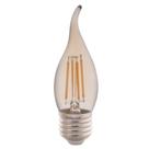 Lâmpada LED de Filamento Vela Chama Tramontina CF35 Base E27 4 W 2200 K Luz Amarela Âmbar Lâmpada LED de Filamento Vela Chama Tramontina CF35 Base E27 4 W 2200 K Luz Amarela Âmbar