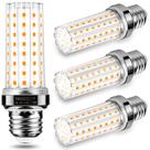 Lâmpada LED de milho FanniCoo 20W 2000lm 3000K E26, não regulável, pacote com 4