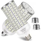 Lâmpada LED de milho FanniCoo 60W 5500lm 6500K E26/E27, pacote com 2