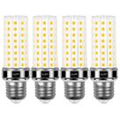 Lâmpada LED de milho HJFF 20W 2500LM 3000K E26/E27, pacote com 4