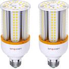 Lâmpada LED de milho JURDXLED 30W 5000lm 3000K E26 Base, pacote com 2 Lâmpada LED de milho JURDXLED 30W 5000lm 3000K E26 Base, pacote com 2