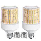 Lâmpada LED de milho NS 70W 10500 lúmens 3000K, pacote com 2 Lâmpada LED de milho NS 70W 10500 lúmens 3000K, pacote com 2