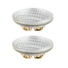 Lâmpada LED de paisagem SHUWDKAR PAR36 12W 3000K 1280lm 12V, pacote com 2