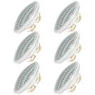 Lâmpada LED de paisagem Zorykn PAR36 10W 1150LM 3000K, pacote com 6 Lâmpada LED de paisagem Zorykn PAR36 10W 1150LM 3000K, pacote com 6