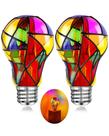 Lâmpada LED de vitrais Eternyx Dimmable 3,5 W E26 A19/A60