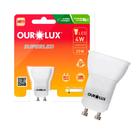 Lâmpada Led Dicroica Mr11 Bivolt Gu10 4w 2700k Superled Iluminação Destaque