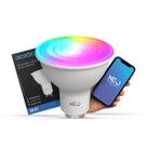 Lampada Led Dicróica MR16 Smart Wi-fi 2.4GHz 5w 2700K/6500K RGB GU10 Branco Cod: 291990257 Neo Avant