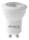 Lâmpada Led Dimerizavel Mini Dicroica Mr11 Gu10 4w Branco Quente 3000k 127V Galaxy