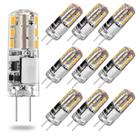 Lâmpada LED DOPKUSS G4 1,5 W 12 V AC/DC Landscape Warm White, pacote com 10