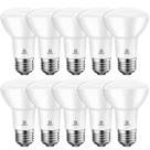 Lâmpada LED E Energetic BR20 R20 6,5 W 3000 K 500 lm, regulável, pacote com 10