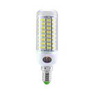 Lâmpada LED E27 E14 Com 72 96 LEDs Sem Flicker 5730 SMD Para Lustres De Teto AC220V 240V