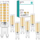 Lâmpada LED Eco.Luma G9 regulável 6W 540lm 3000K branca quente, pacote com 6