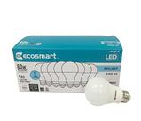 Lâmpada LED Ecosmart A19 9,5 W 840 lm 5000 K, pacote com 8