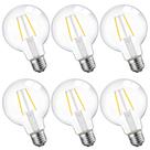 Lâmpada LED Edison E ENERGETIC LIGHTING G25 (G80), pacote com 6 Lâmpada LED Edison E ENERGETIC LIGHTING G25 (G80), pacote com 6
