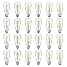 Lâmpada LED Edison Gozelux Dimmable Vintage 6W 5000K 750lm 24pk