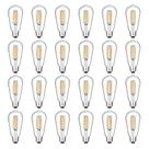 Lâmpada LED Edison Gozelux Vintage regulável 6W 750lm 2700K