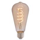 Lâmpada LED Espiral Tramontina ST64 4W 2200K Luz Amarela