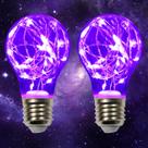 Lâmpada LED Fairy HOWORR Purple 2W E26 15W equivalente
