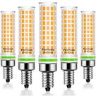 Lâmpada LED FanNicoo E12 10 W 1200 lm 2700 K, não regulável (pacote com 5)