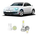 Lampada Led Farol Alto Baixo Volkswagen Fusca 2013+ 20000lm