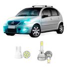 Lampada Led Farol Baixo Citroen C3 Xtr 2009 A 2012 20000lm Lampada Led Farol Baixo Citroen C3 Xtr 2009 A 2012 20000lm