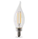 Lâmpada LED Feit Electric 40W CA10 regulável 5000K, pacote com 6 Lâmpada LED Feit Electric 40W CA10 regulável 5000K, pacote com 6