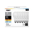 Lâmpada LED Feit Electric A19 16W 1500lm 100W Equiv, pacote com 6 Lâmpada LED Feit Electric A19 16W 1500lm 100W Equiv, pacote com 6
