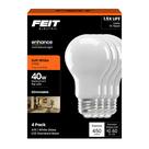 Lâmpada LED Feit Electric A19 8,8 W 450 lm 2700 K E26, pacote com 4