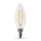 Lâmpada LED Feit Electric Candelabra 5,5 W 2700 K E12, pacote com 6