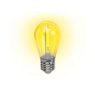 Lâmpada Led Filamento Amarelo 1W E-27 127V 4 Peças Foxlux