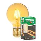 Lâmpada Led Filamento G80 E27 Dimerizavel Taschibra 220v Lâmpada Led Filamento G80 E27 Dimerizavel Taschibra 220v