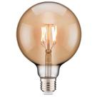 Lâmpada LED Filamento G95 4W E27 Fumê - LEDFILA04G95