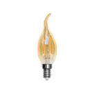 Lampada Led Filamento Vela Bico 2w E14