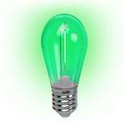 Lâmpada Led Filamento Verde 1w E-27 220v 4 Peças Foxlux