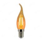 Lâmpada led flamento retrô vela chama 4w 2200k e27