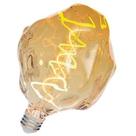 Lampada led flint filamento 4w corpo ambar luz ambar 127/220 - Luminatti