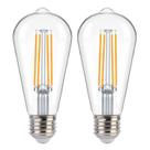 Lâmpada LED FLSNT Dusk to Dawn Outdoor Sensor ST19 8W Lâmpada LED FLSNT Dusk to Dawn Outdoor Sensor ST19 8W