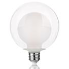 Lâmpada LED FLSNT G125 (G40) Decorativa Regulável 4W 1800K E26