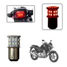 Lâmpada Led Freio 2 Polo 1157 50 Leds Moto CB300r
